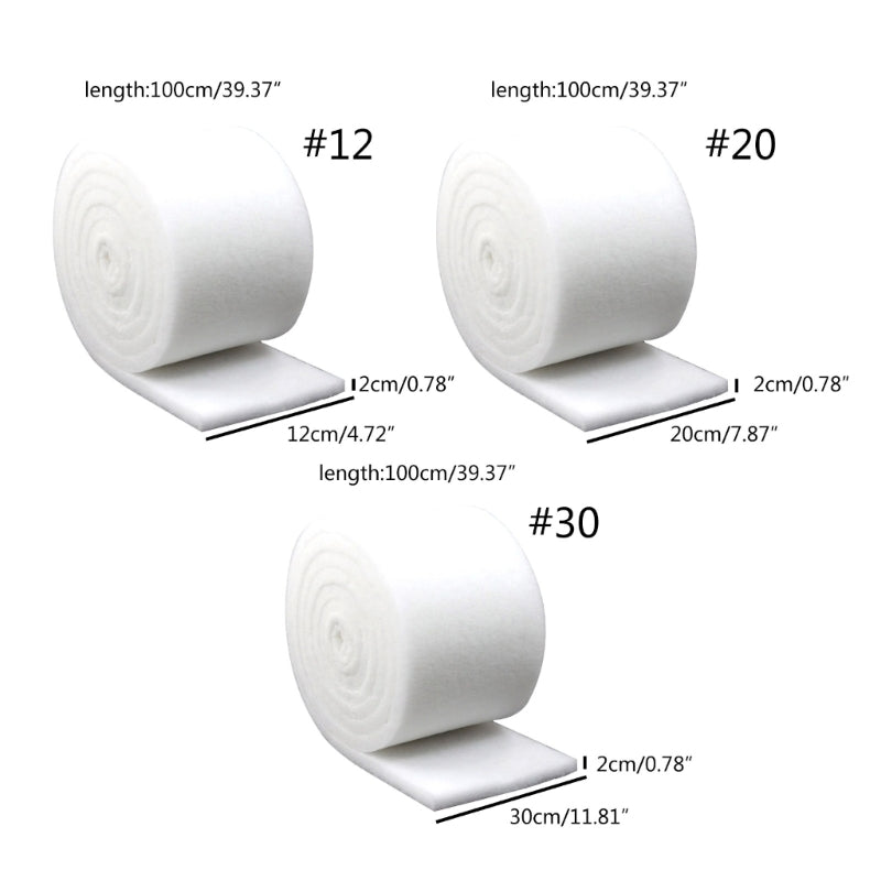 Rouleau de média filtrant à double densité pour aquarium