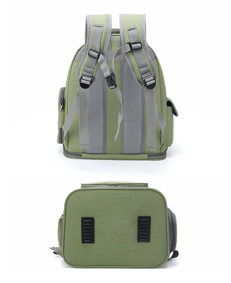 Mochila de Viaje Ventilada para Mascotas