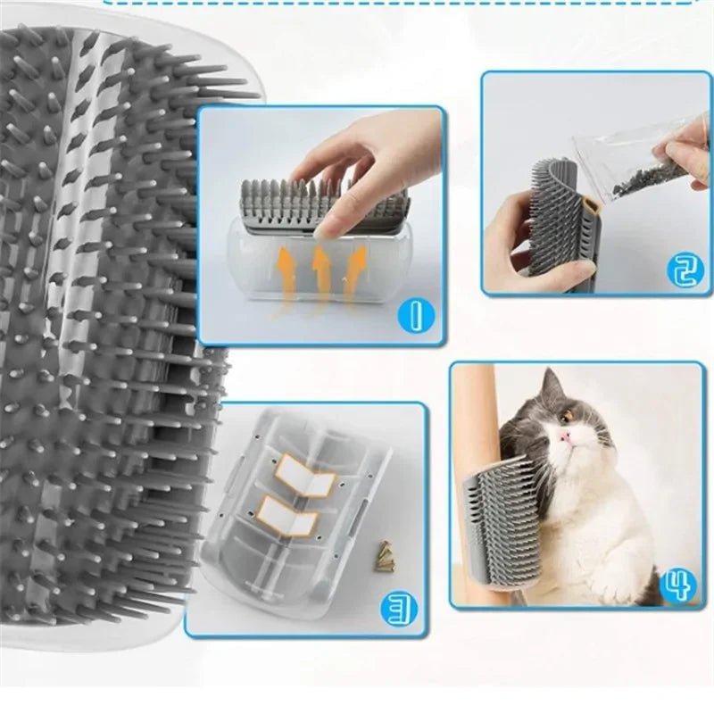 Corner Cat Grooming Brush