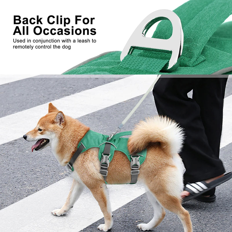 Reflektierende Nylon-Hundegeschirr mit Griff
