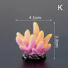 Artificial Coral Reef Aquarium Decoration with Starfish