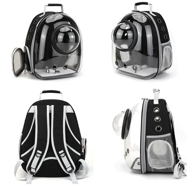 Transparent SpaceCapsule Pet Backpack Carrier