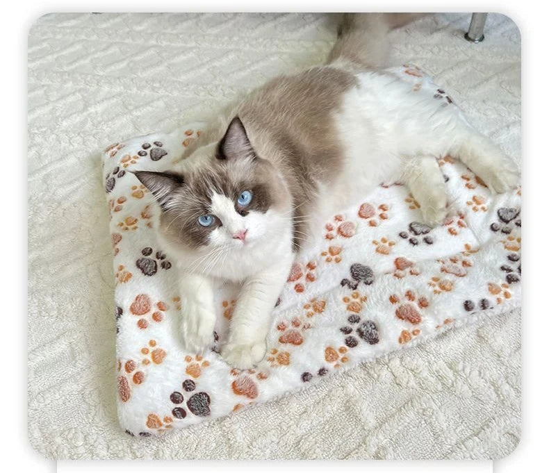 Tapis de Sommeil pour Animaux en Flanelle