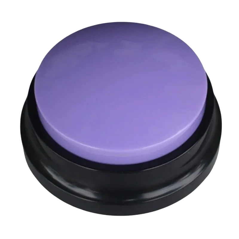 Recordable Pet Communication Button for Training and Play