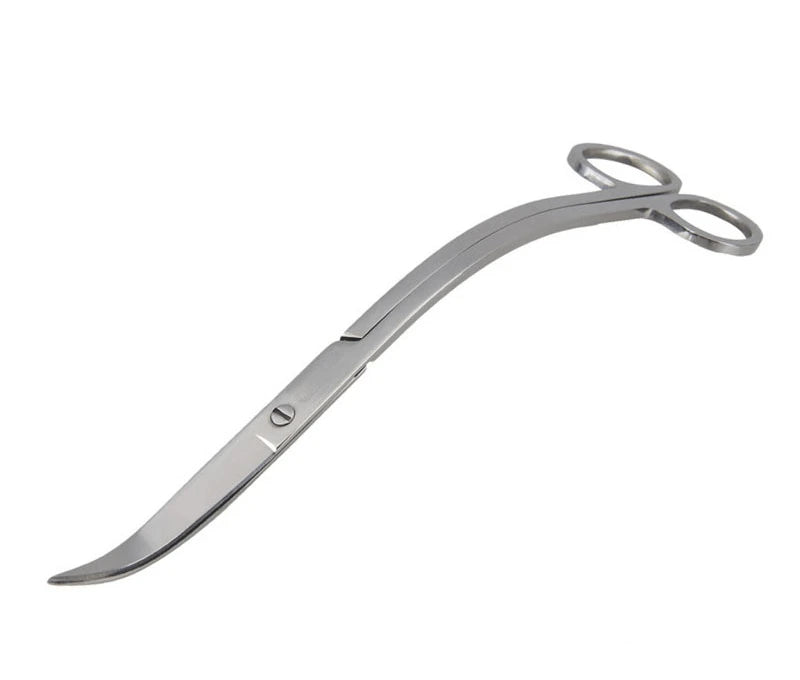 Stainless Steel Aquarium Tool Set with Scissors, Tweezers, and Shovel