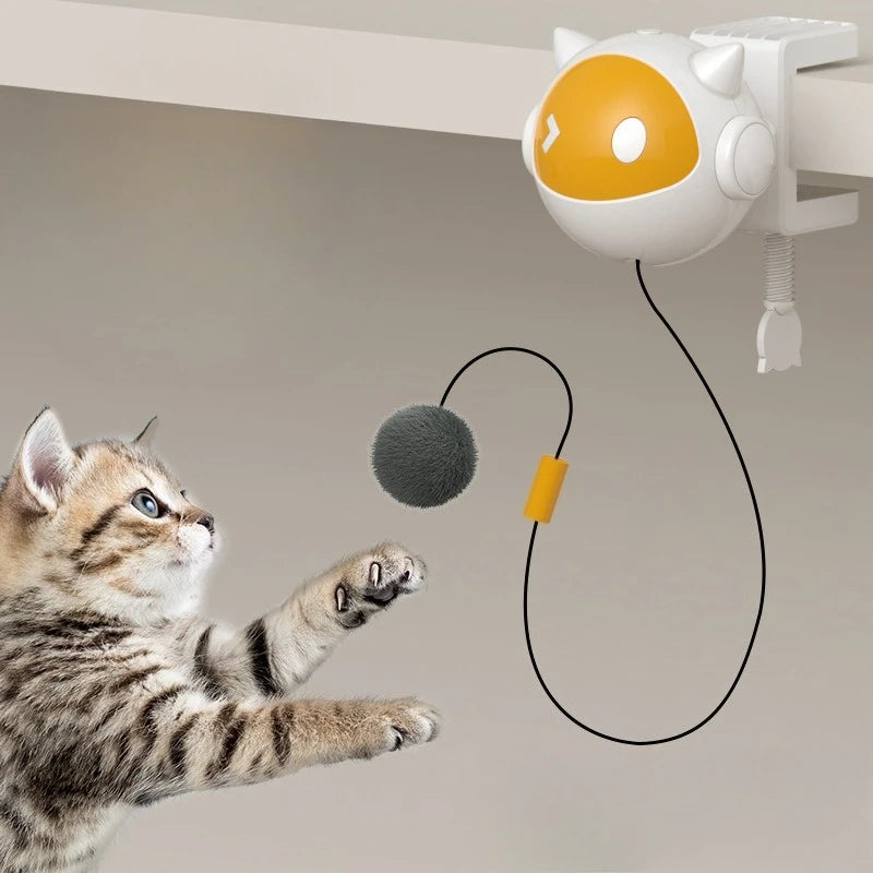 Interactive Automatic Lifting Cat Toy Ball for Active Play