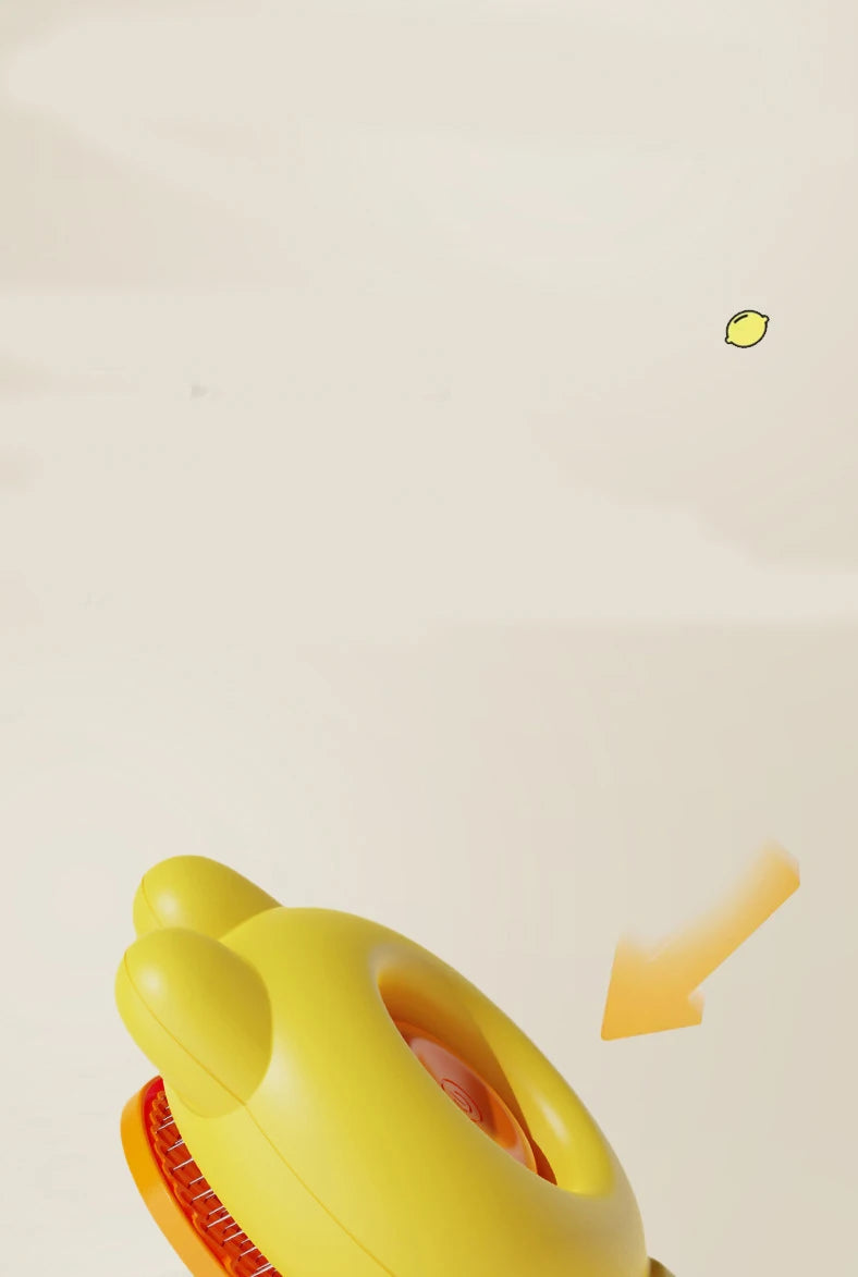 Pet Deshedding Brush for Cats & Dogs – Gentle Fur Remover Comb