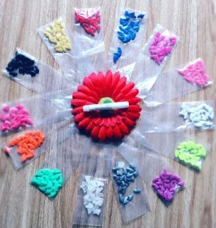Colorful Soft Silicone Nail Caps for Cats and Dogs with Adhesive