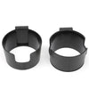 Porte-gobelet portable noir pour voitures et motos.