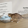 Fontaine à eau automatique pour chat en acier inoxydable