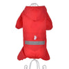 Adjustable Waterproof Dog Raincoat with Reflective Strap