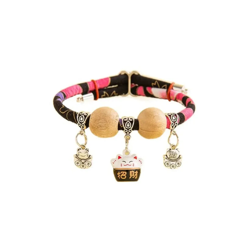 Collar Antipulgas y Garrapatas de Madera de alcanfor natural para mascotas