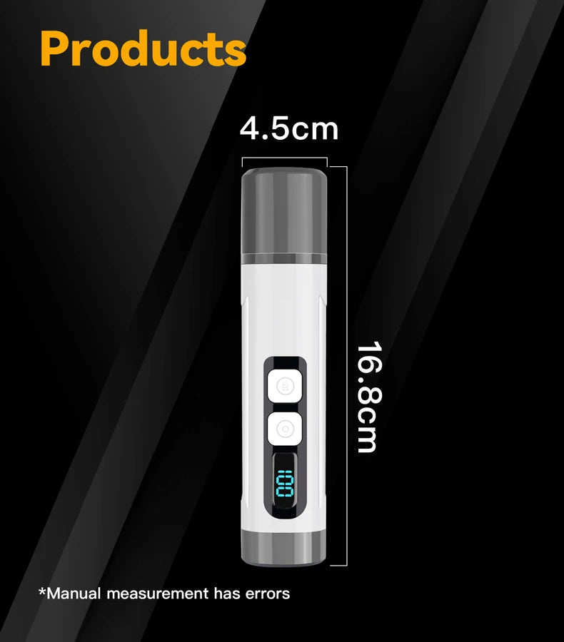 Rechargeable Pet Nail Grinder with LED Light