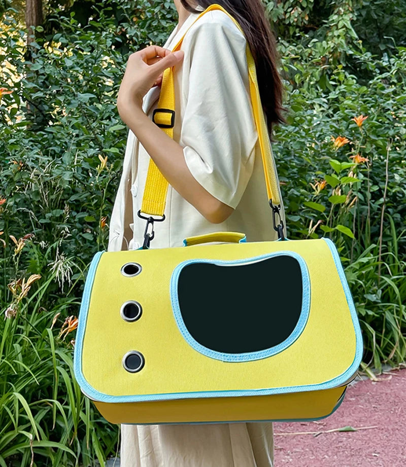 Foldable Portable Pet Carrier Bag for Small Dogs and Cats