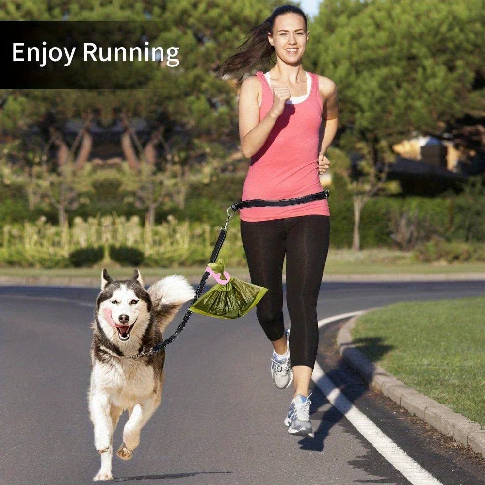 Hands-Free Silicone Dog Poop Bag Holder with Clip