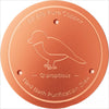 Copper Bird Bath Cleaning Disc with Stable Triple-Point Support
