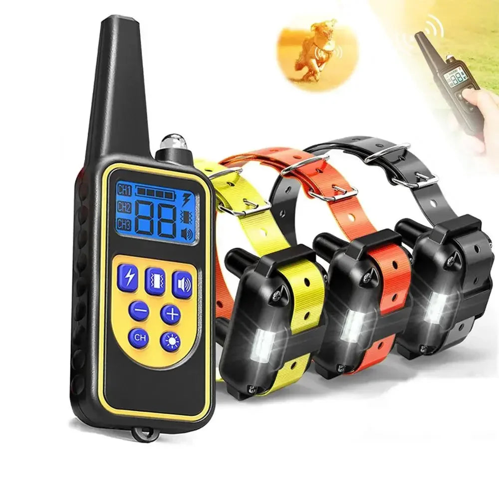 Rechargeable Dog Training Collar with Remote Control