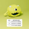 Monster Cartoon Plush Cat Bed Cave with Cushion