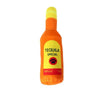 Whimsical Wine Bottle Dog Toy with Squeaker