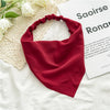 Bohemian Paisley Print Triangle Head Scarf