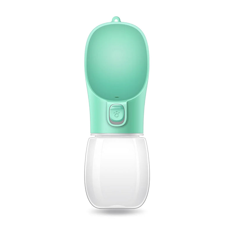 Bouteille d'eau portable pour animaux avec bol intégré