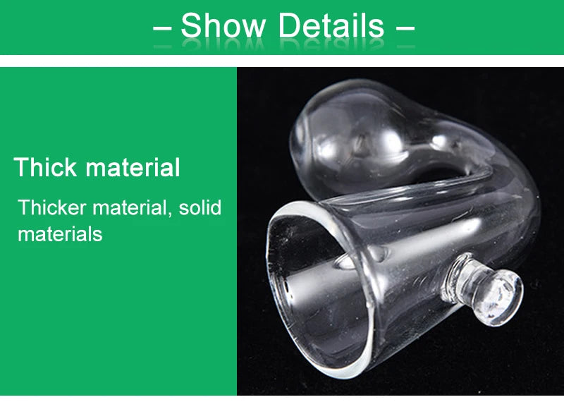 مؤشر CO2 زجاجي للحوض السمكي قابل للتعليق