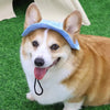 Breathable Cotton Sun Hat for Dogs and Cats with Ear Holes
