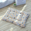 Lit pour animaux de compagnie en peluche double face