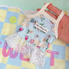 Vestido Floral de Encaje para Mascotas
