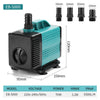 Pompe à eau submersible pour aquarium