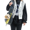 Breathable Mesh Dog Carrier Sling Backpack for Outdoors