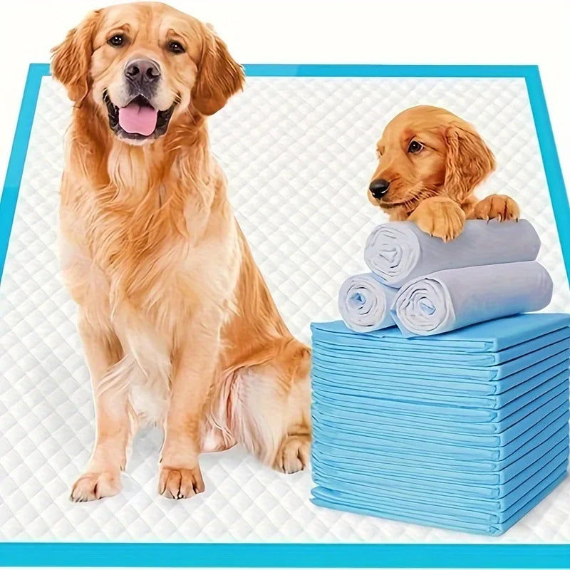 Extra-Strength Disposable Dog Training Pads with Leak-Proof Protection