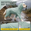 Waterproof Dog Raincoat with Reflective Stripe and Hood