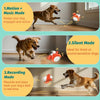 Interactive Crab Plush Toy with Motion-Activated Ball for Dogs