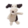 Corduroy Squeaky Plush Dog Toy - Bite-Resistant Animal Shapes