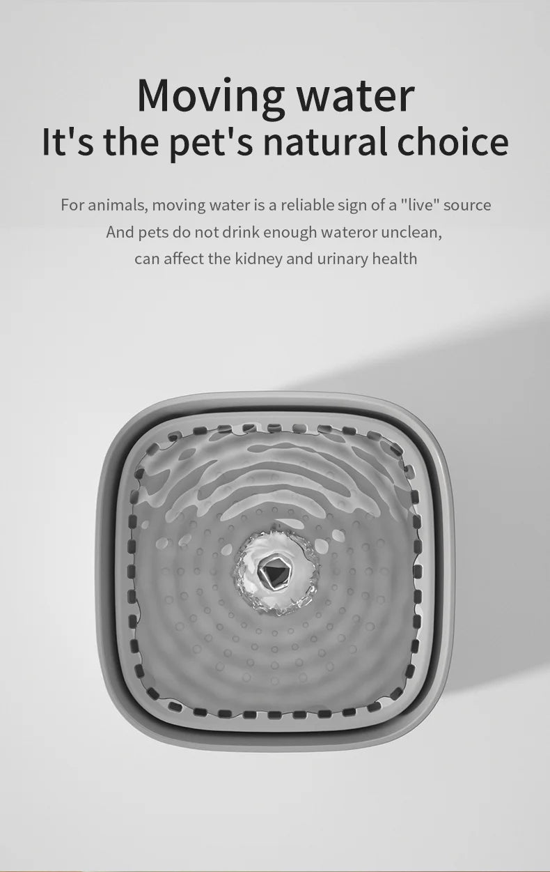 Fuente de Agua Automática para Gatos de 3L