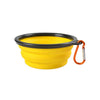 Collapsible Silicone Pet Travel Bowl for Food and Water