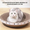 Lit Grattoir en Forme de Bol pour Chat