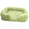 Large Dog Bed with Plush Cover and Removable Pad