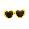 Fashion Pet Sunglasses with Heart-Shaped Jewelry Accents for Dogs & Cats