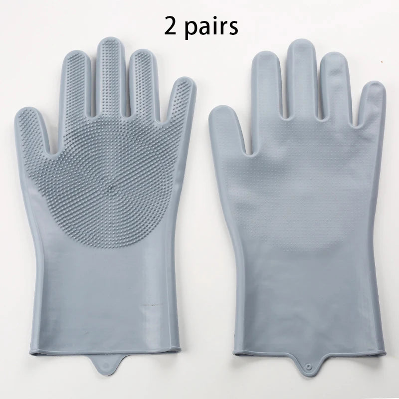 Silicone Pet Grooming Gloves