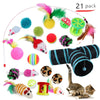20-teiliges Kätzchenspielzeug-Varietäten-Set