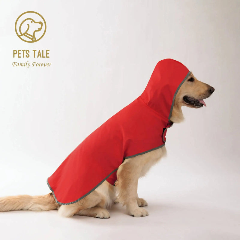 Impermeable Amarillo para Perro de Doble Capa