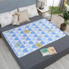 Waterproof Cartoon Bed Protector Pad for Kids and Adults