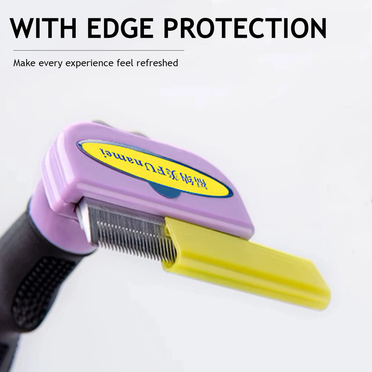 Pet Deshedding Brush for Dogs and Cats – Removes Loose Fur and Tangles