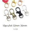 A set of 10 ball necklaces in gold and silver plating, including various clasps.