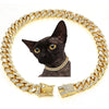 Gold-Ketten-Hundehalsband