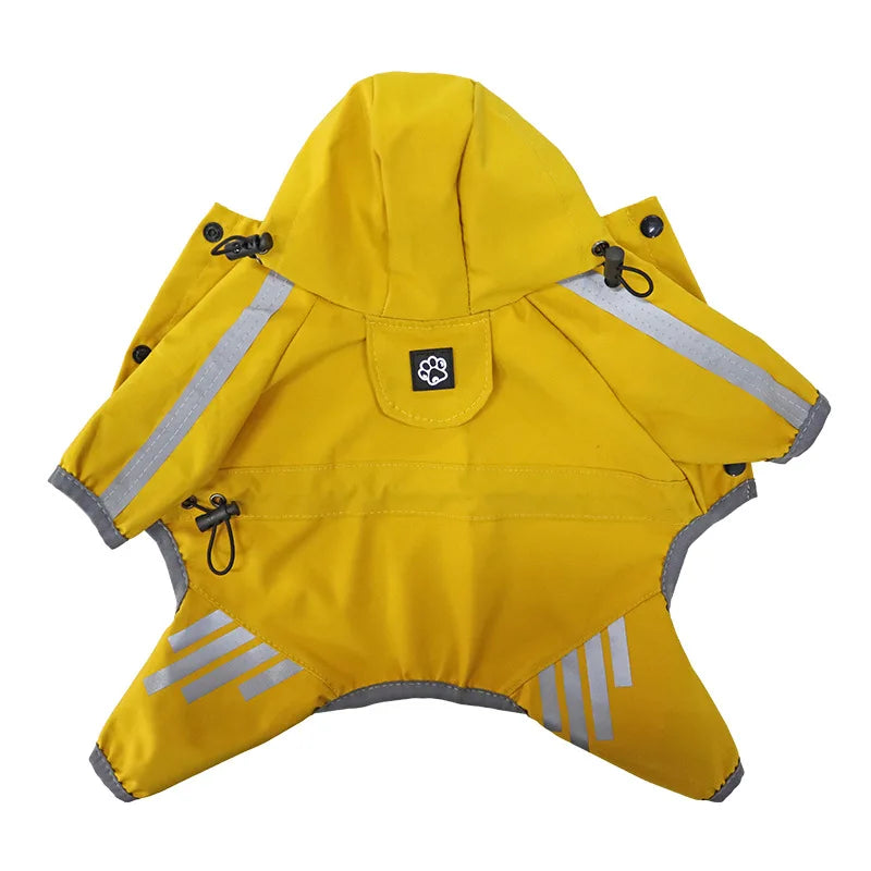Impermeable con reflejos para perros