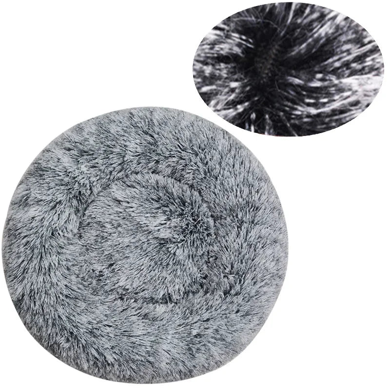 Ultra-Soft Plush Pet Bed for Dogs & Cats