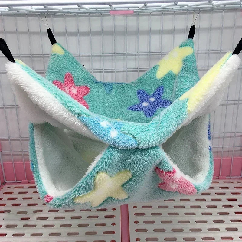 Hamac Double Couche pour Petits Animaux